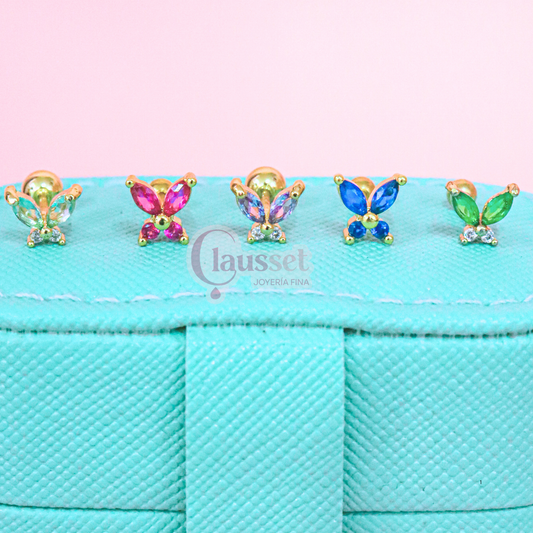 Broquel mariposas - acero quirúrgico