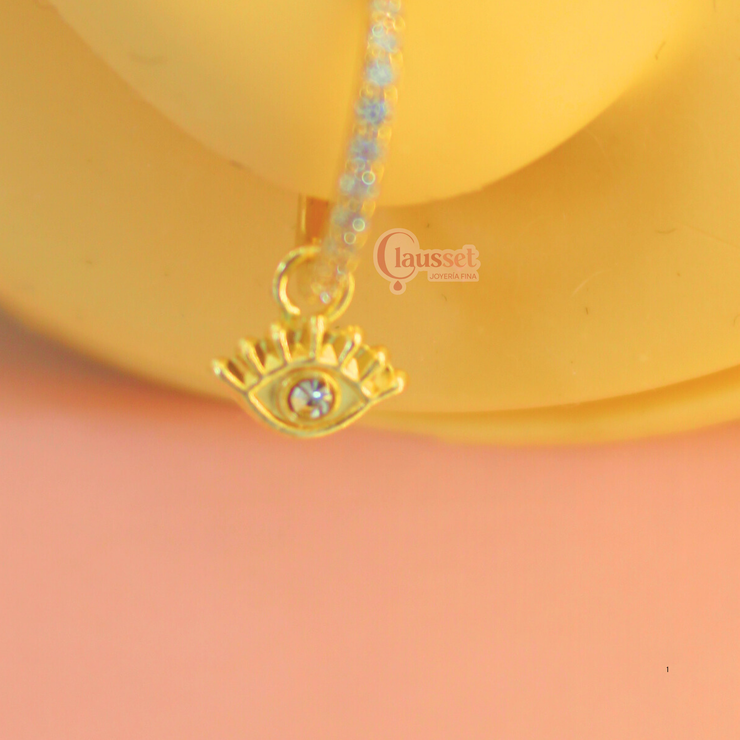 Charm ojo turco - Oro 10k