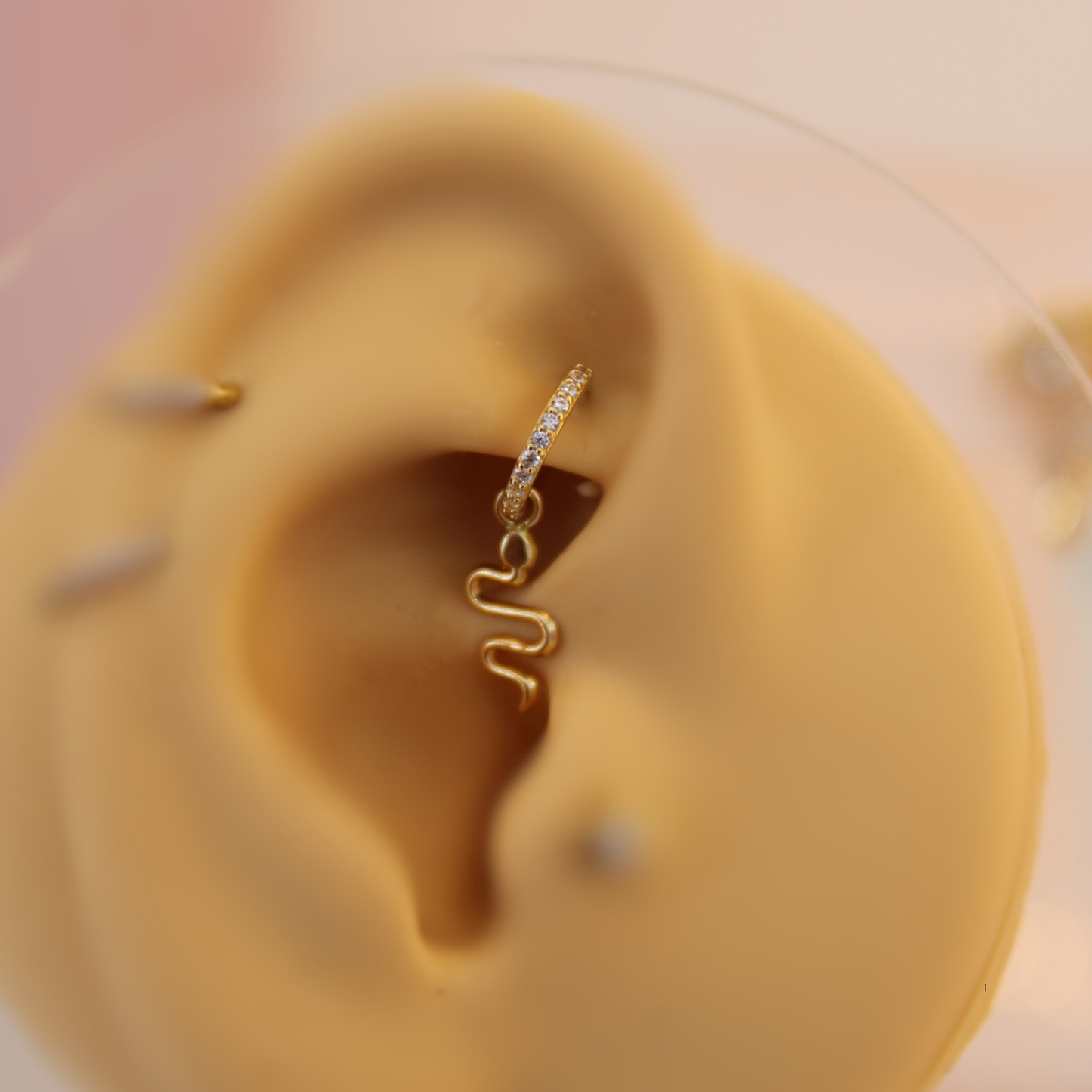 Charm serpiente - Oro 10k