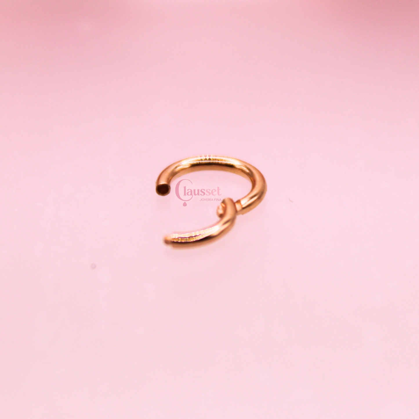 Aro clicker mini 5mm - Oro rosa