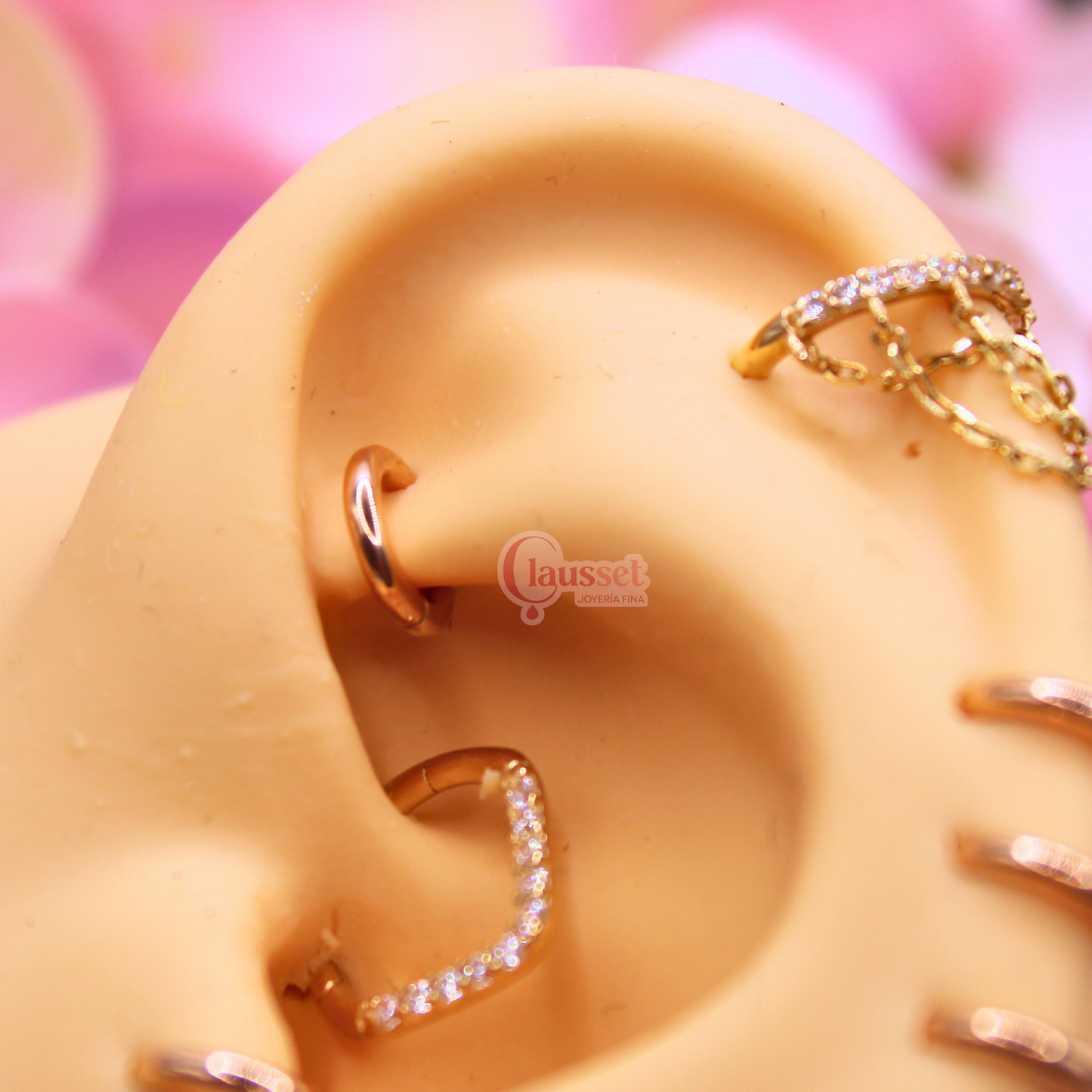 Aro clicker mini - Oro rosa