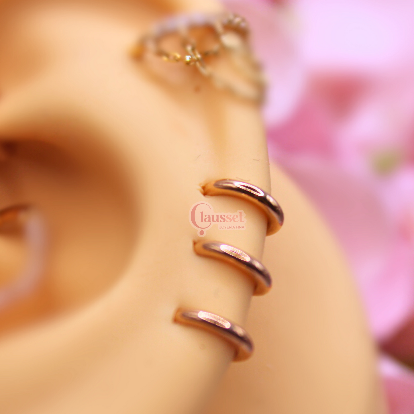 Aro clicker mini - Oro rosa
