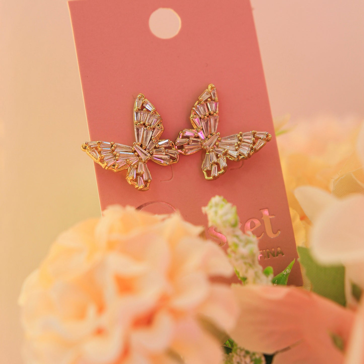 Aretes "BUTTERFLY"