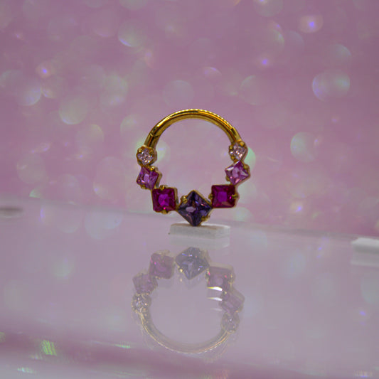 Aro clicker Bugambilia - Titanio