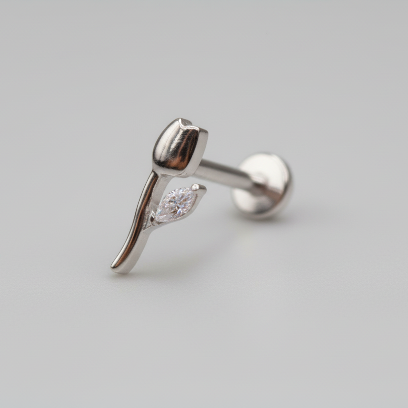 Piercing Tulipán - Titanio
