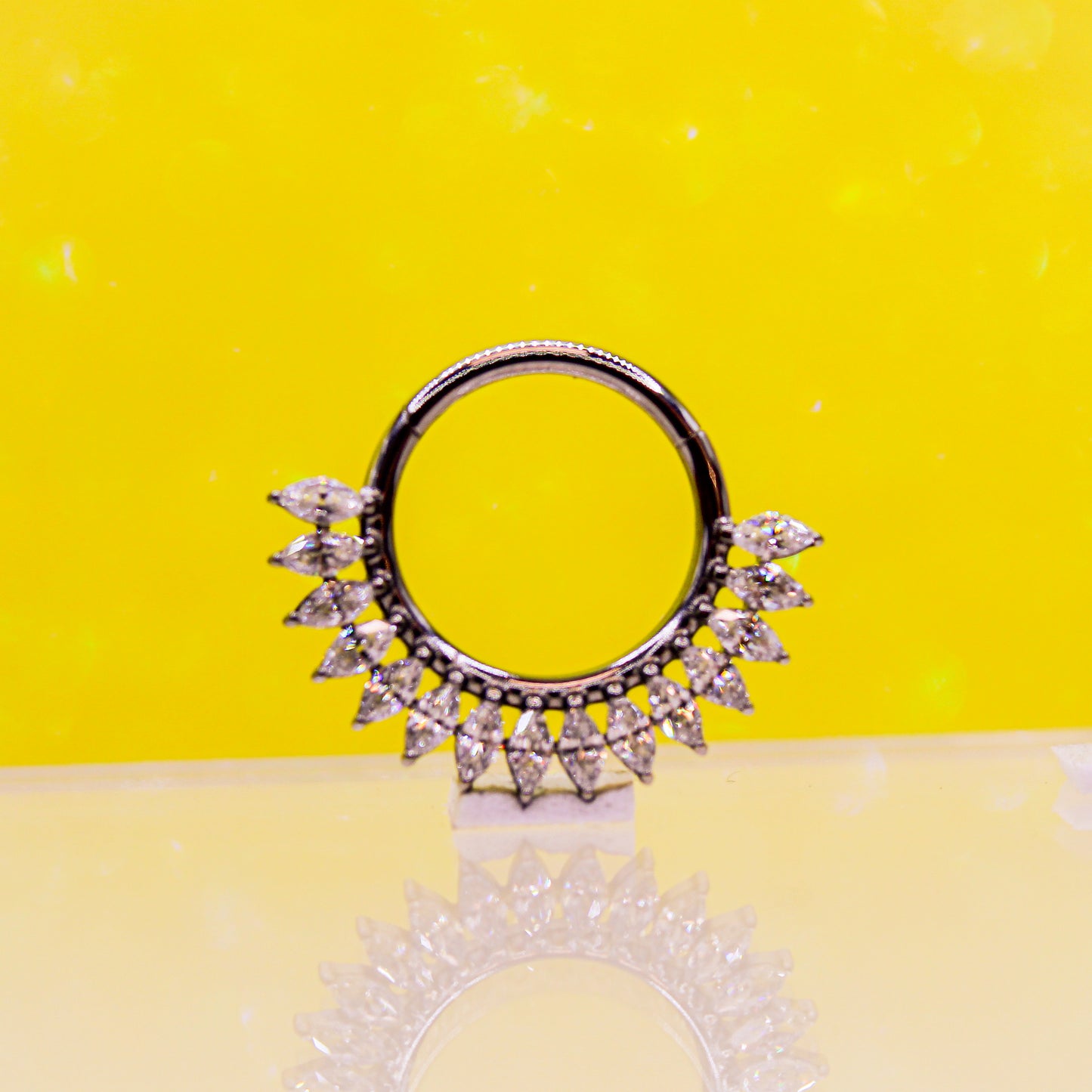 Aro clicker Maxi diseño - Titanio