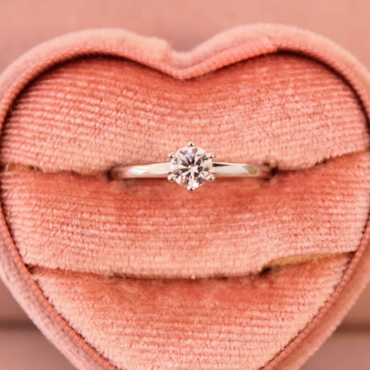 Anillo Solitario - Plata esterlina .925