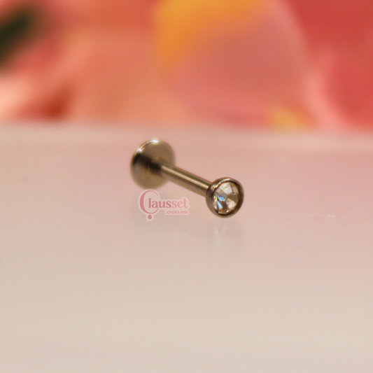Labret biselado - acero quirúrgico