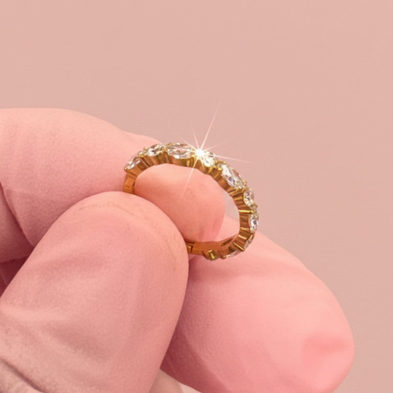 Aro Maxi para Conch 12mm - Titanio (Dorado PVD Gold)