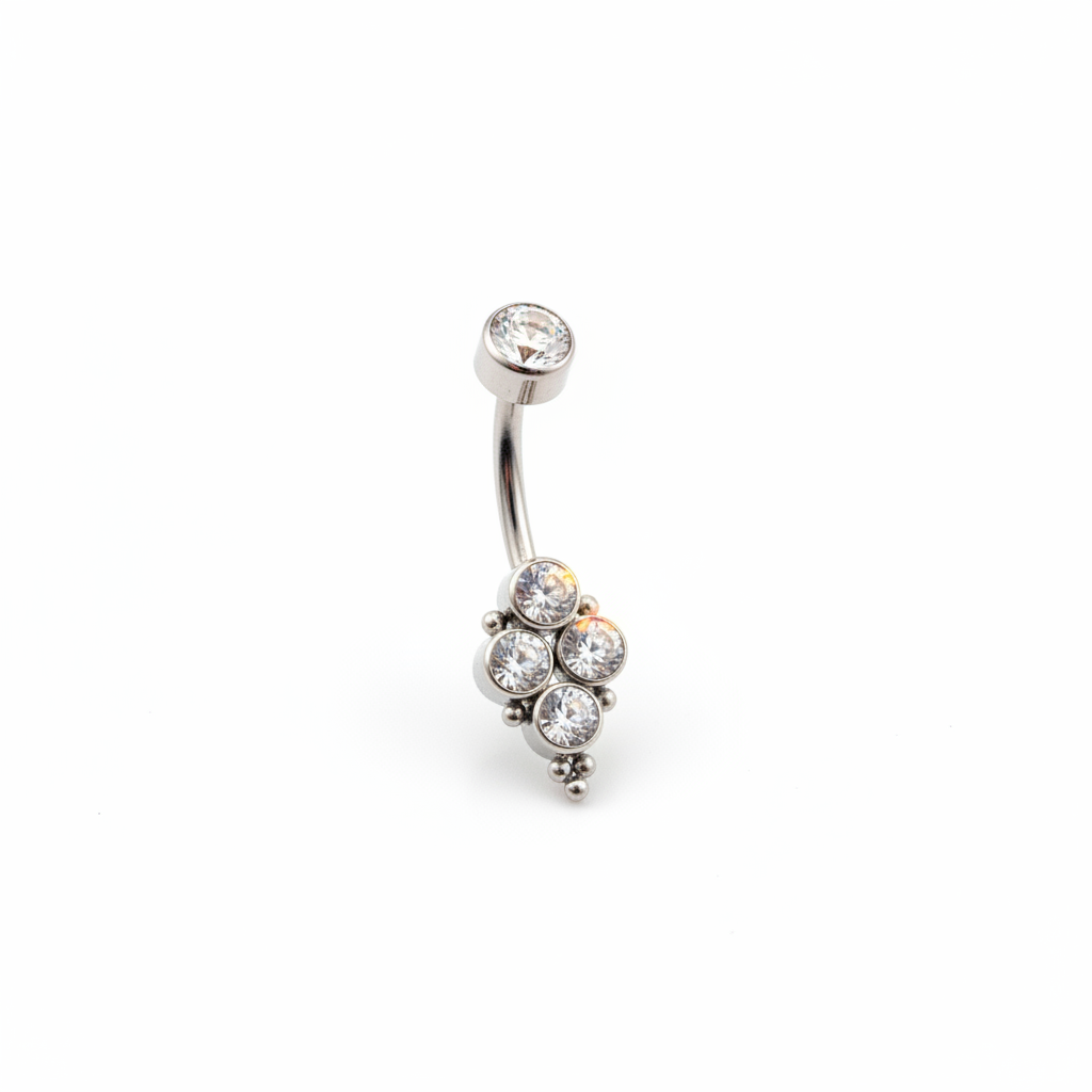 Piercing para Ombligo Racimo - Titanio
