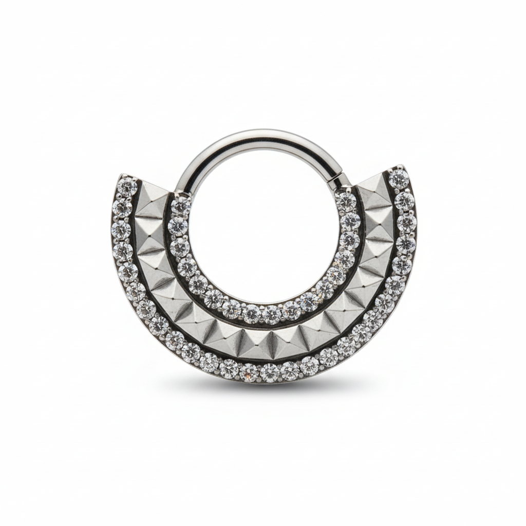 Aro clicker egipcio - Titanio