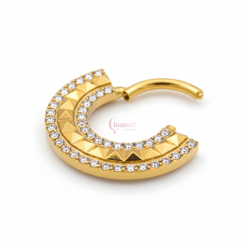 Aro clicker egipcio - Titanio