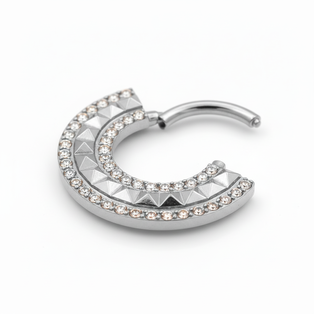 Aro clicker egipcio - Titanio