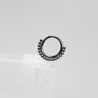 Aro Clicker "Microesferas"- Titanio
