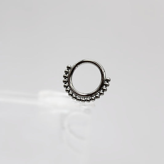Aro Clicker "Microesferas"- Titanio
