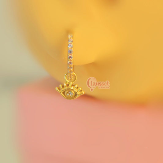 Charm ojo turco - Oro 10k