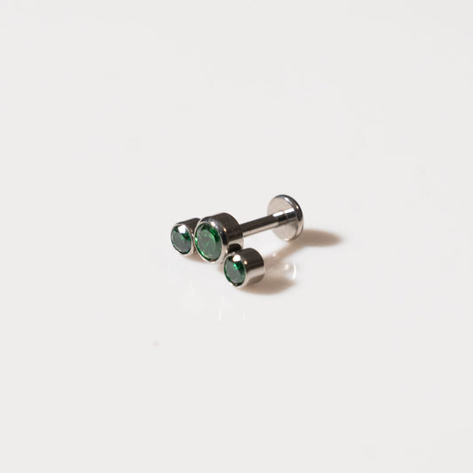 Labret 3 Pastillas Verdes - Titanio