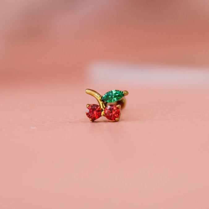 Piercing Cereza mini - Titanio