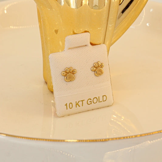 Broquel Huellitas Oro 10K