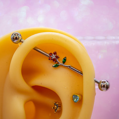 Barbell  Industrial Flor completa - Titanio