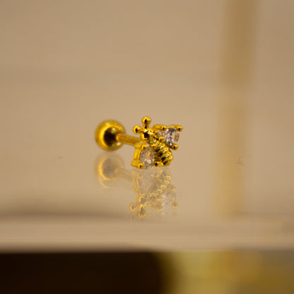 Piercing Abeja - Acero Quirúrgico