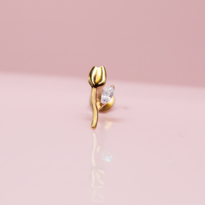 Piercing Tulipán - Titanio