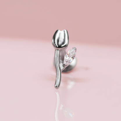Piercing Tulipán - Titanio