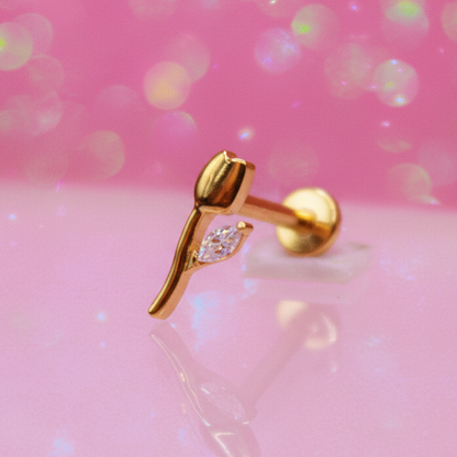 Piercing Tulipán - Titanio