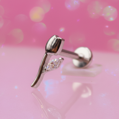 Piercing Tulipán - Titanio