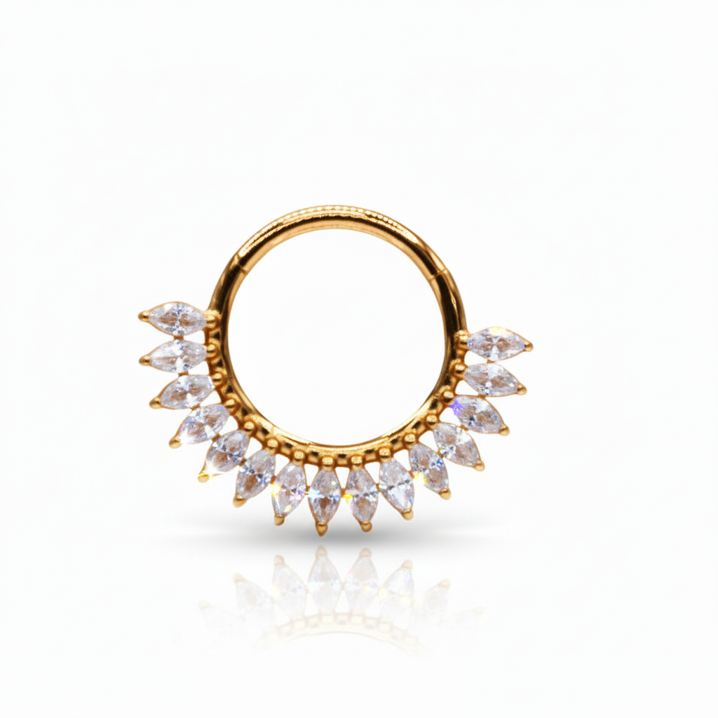 Aro clicker Maxi diseño - Titanio