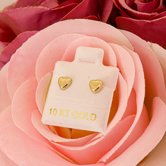 Broquel Corazon Oro 10K