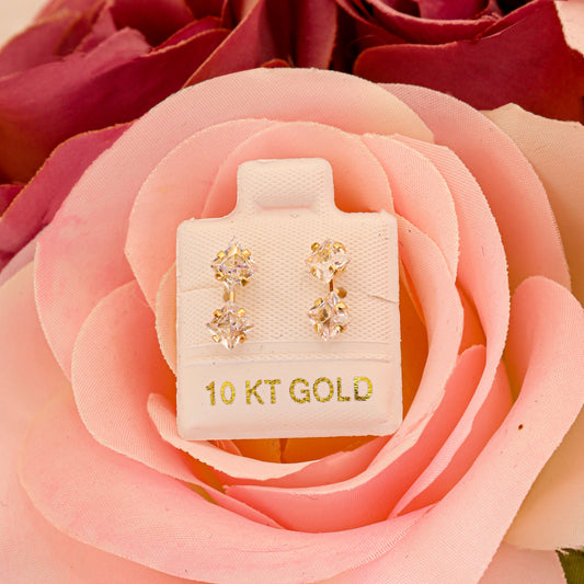 Broquel Zirconia Doble Oro 10K