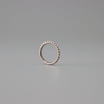 Piercing Aro de perlas - Titanio