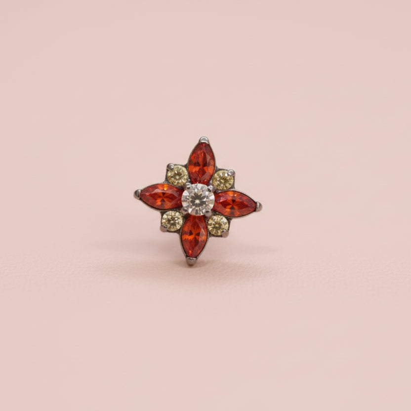 Piercing Prisma Golden Yellow - Titanio
