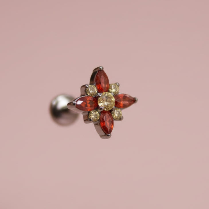 Piercing Prisma Golden Yellow - Titanio