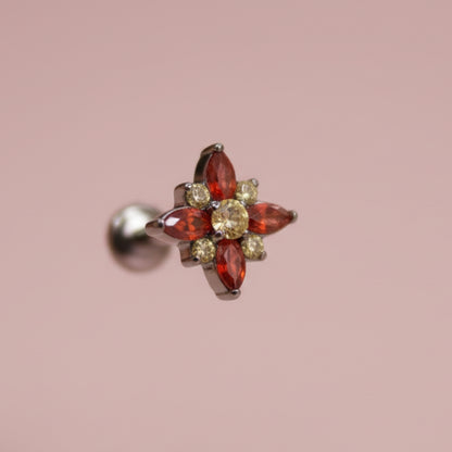 Piercing Prisma Golden Yellow - Titanio