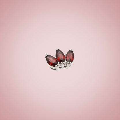 Piercing Garnet - Titanio