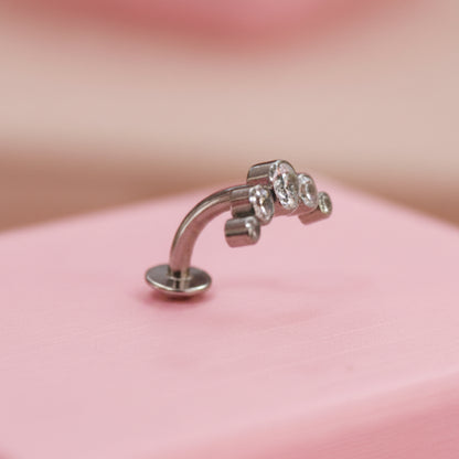 Piercing Arracada flor Mini
