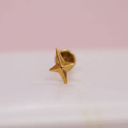 Piercing destello chico - Titanio