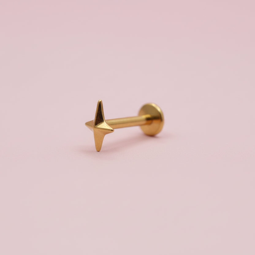 Piercing destello chico - Titanio