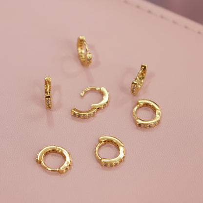 Arracadas CLEA Mini Dorado