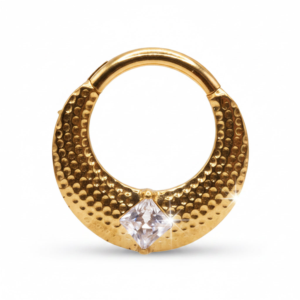 Piercing Aro Luna Imperial - Titanio