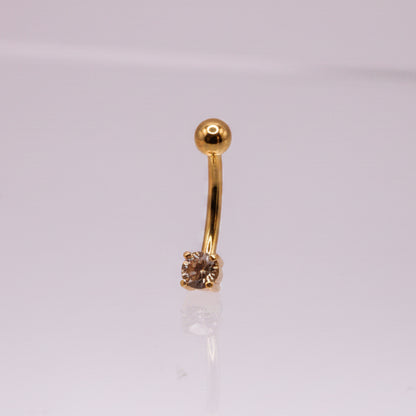 Piercing Banana deluxe champagne  - Titanio