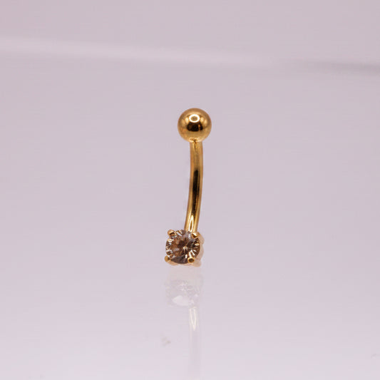 Piercing Banana deluxe champagne  - Titanio