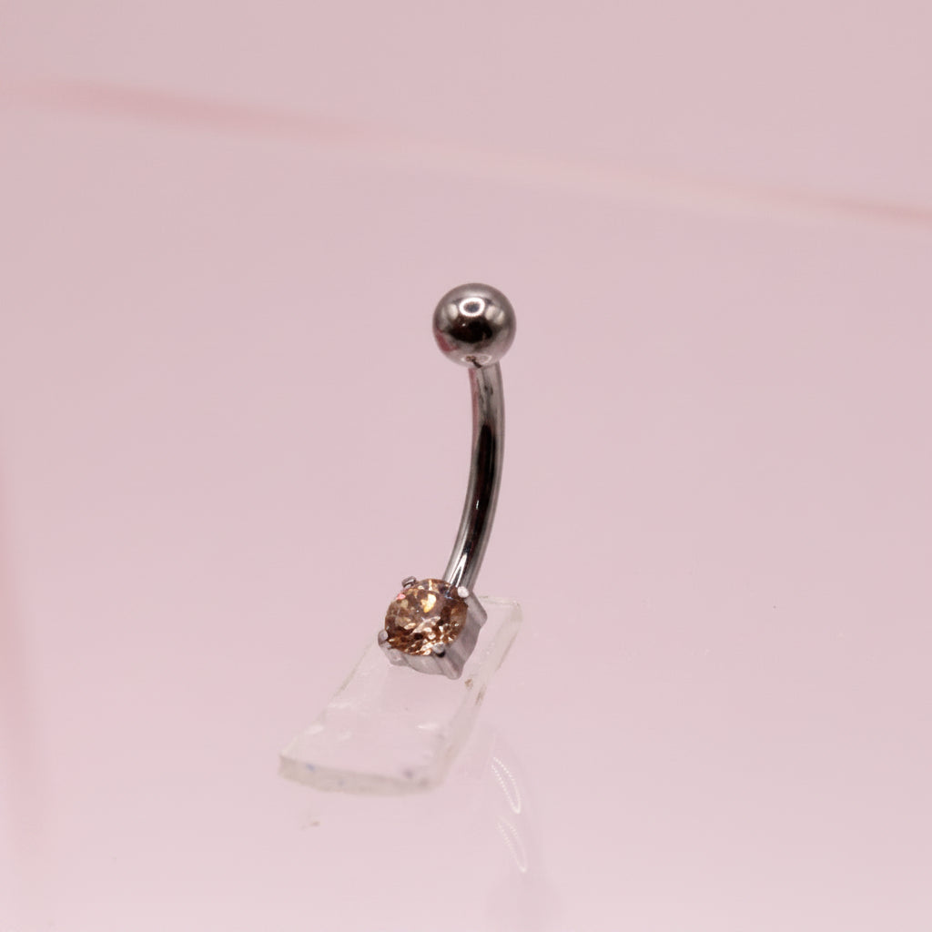 Piercing Banana deluxe champagne  - Titanio