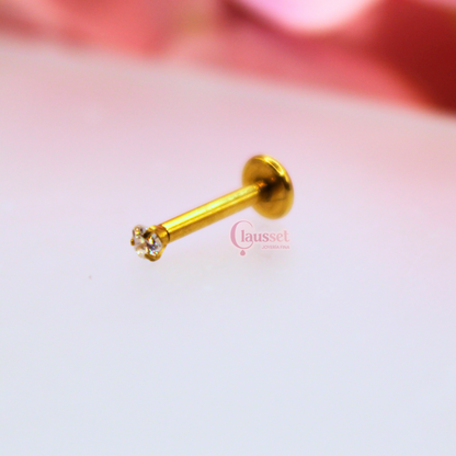 Mini zirconia corazón - Acero quirugico