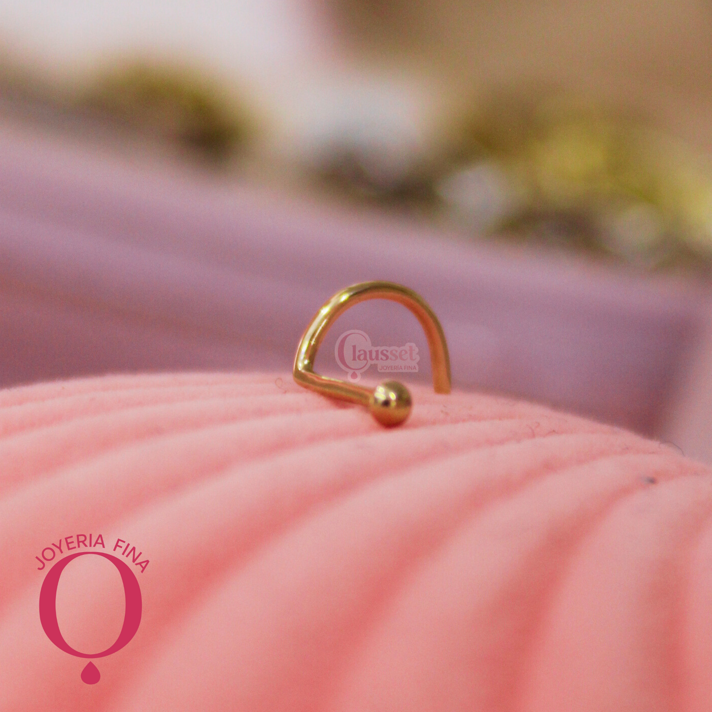 Piercing nostril "Punto" Oro 14k