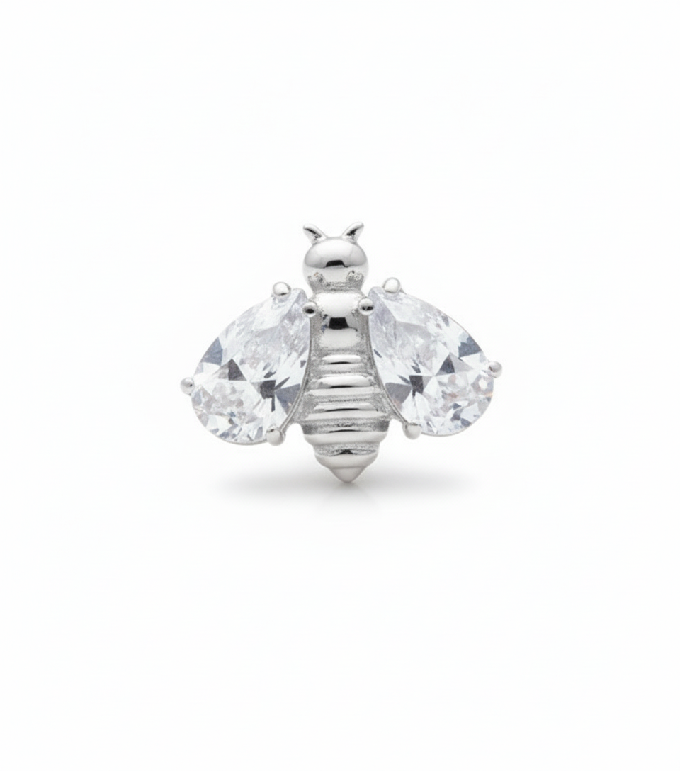 Piercing  Abeja - Titanio (Labret)