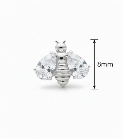 Piercing  Abeja - Titanio (Labret)