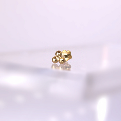 Dormilonas triples G- Oro solido 14k